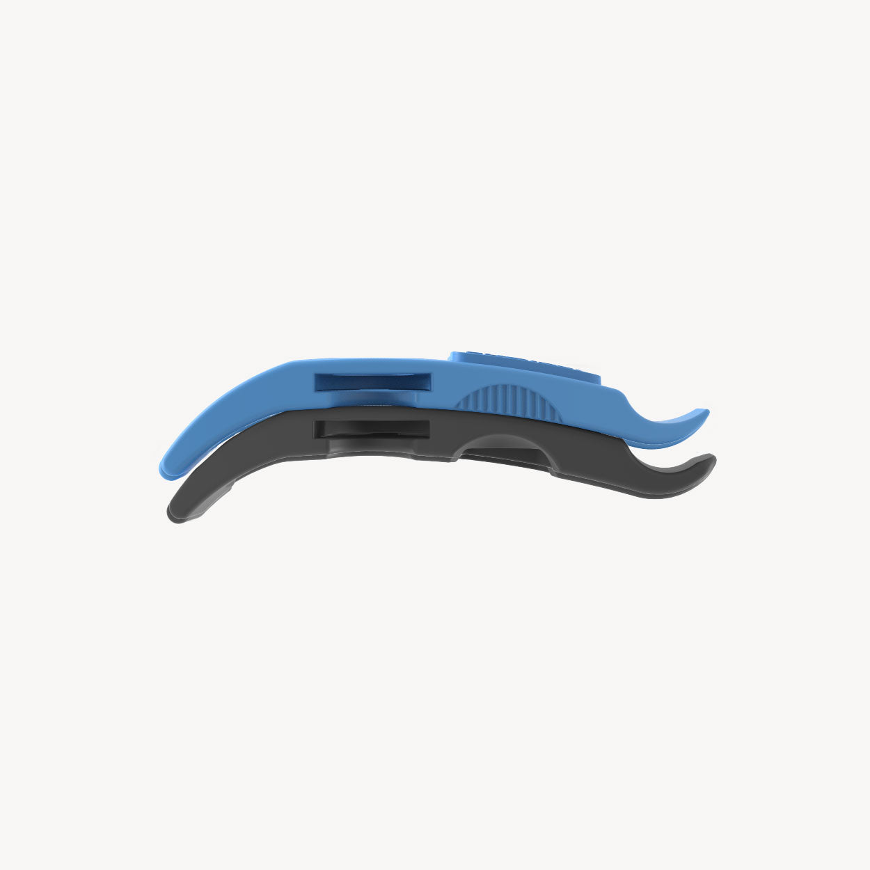 ML14 bike tyre levers stacked in grey and blue – compact, magnet-held design