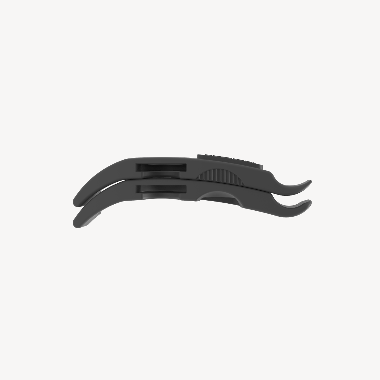 ML14 grey bike tyre levers stacked – durable and compact design for cyclists